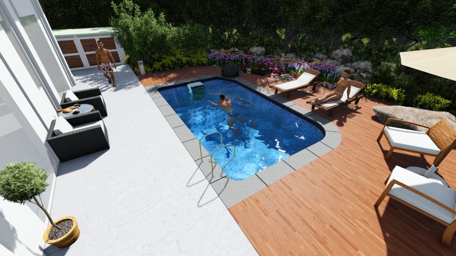 海馬游泳池設計工程有限公司-小坪頂助泳機型游泳池
